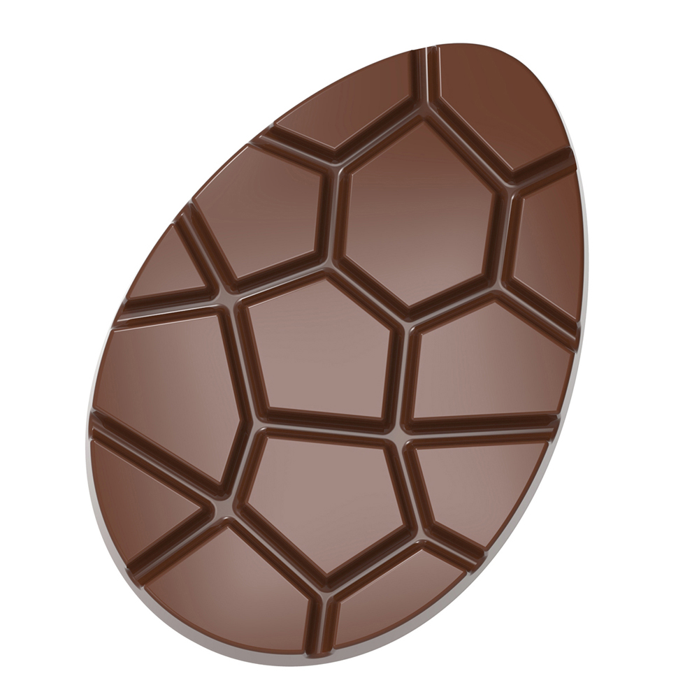 Chocolate World Easter Egg Polycarbonate Chocolate Mold, 1 Cavity