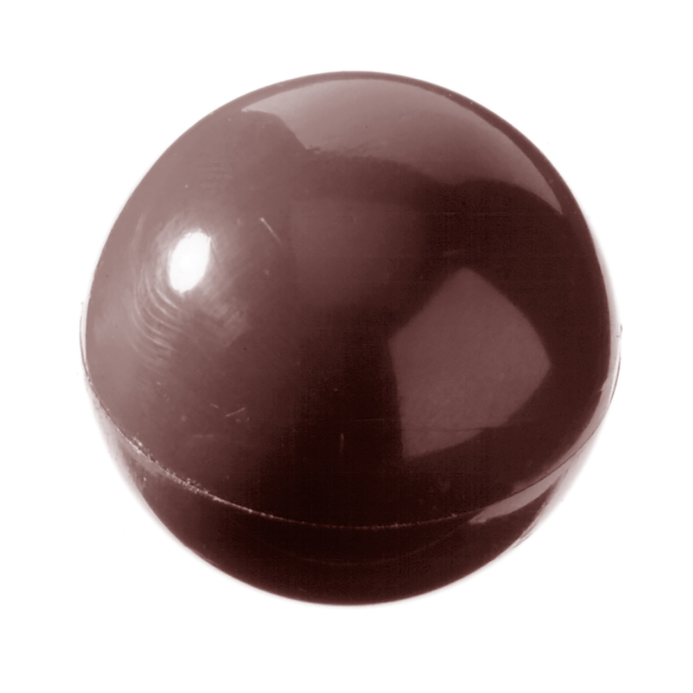 Chocolate World Polycarbonate Chocolate Mold, 30mm Sphere, 24 Cavities