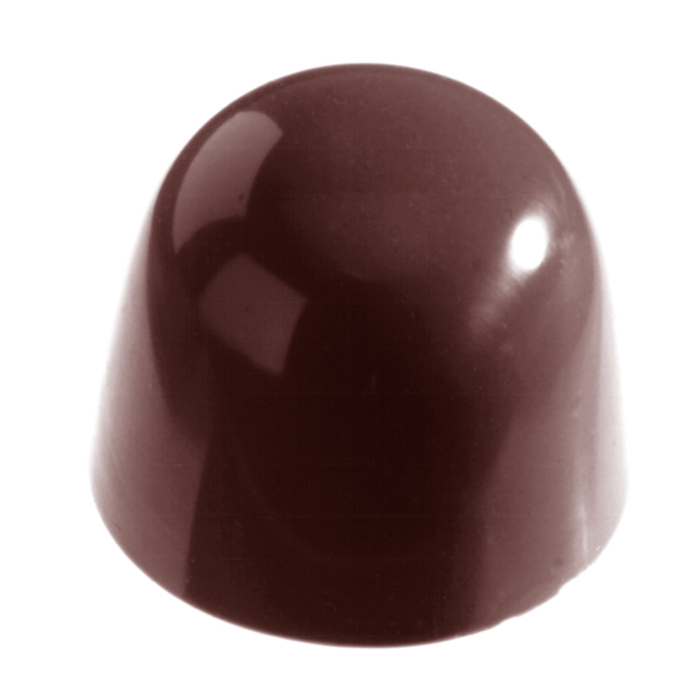 Chocolate World Polycarbonate Chocolate Mold, Dome, 24 Cavities