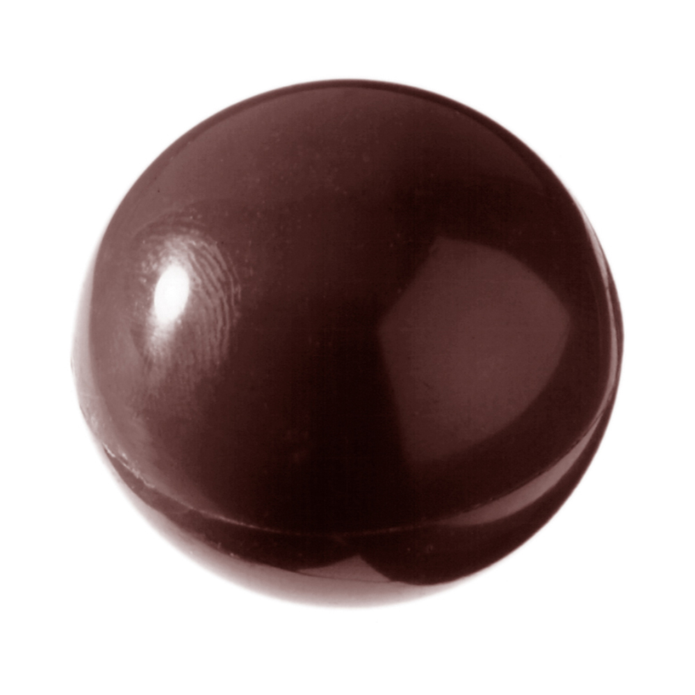 Chocolate World Polycarbonate Chocolate Mold, 38mm Half Sphere, 15 Cavities