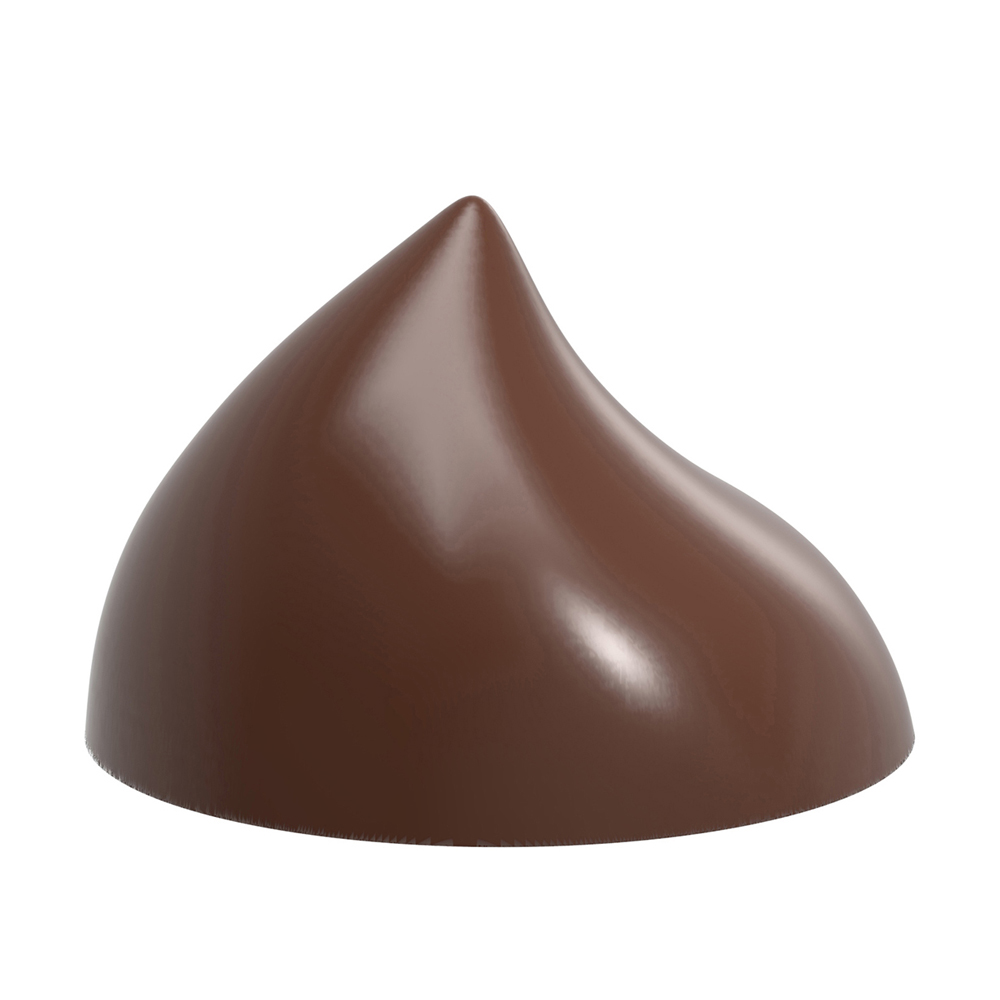Chocolate World Polycarbonate Chocolate Mold, Irregular Drop, 32 Cavities