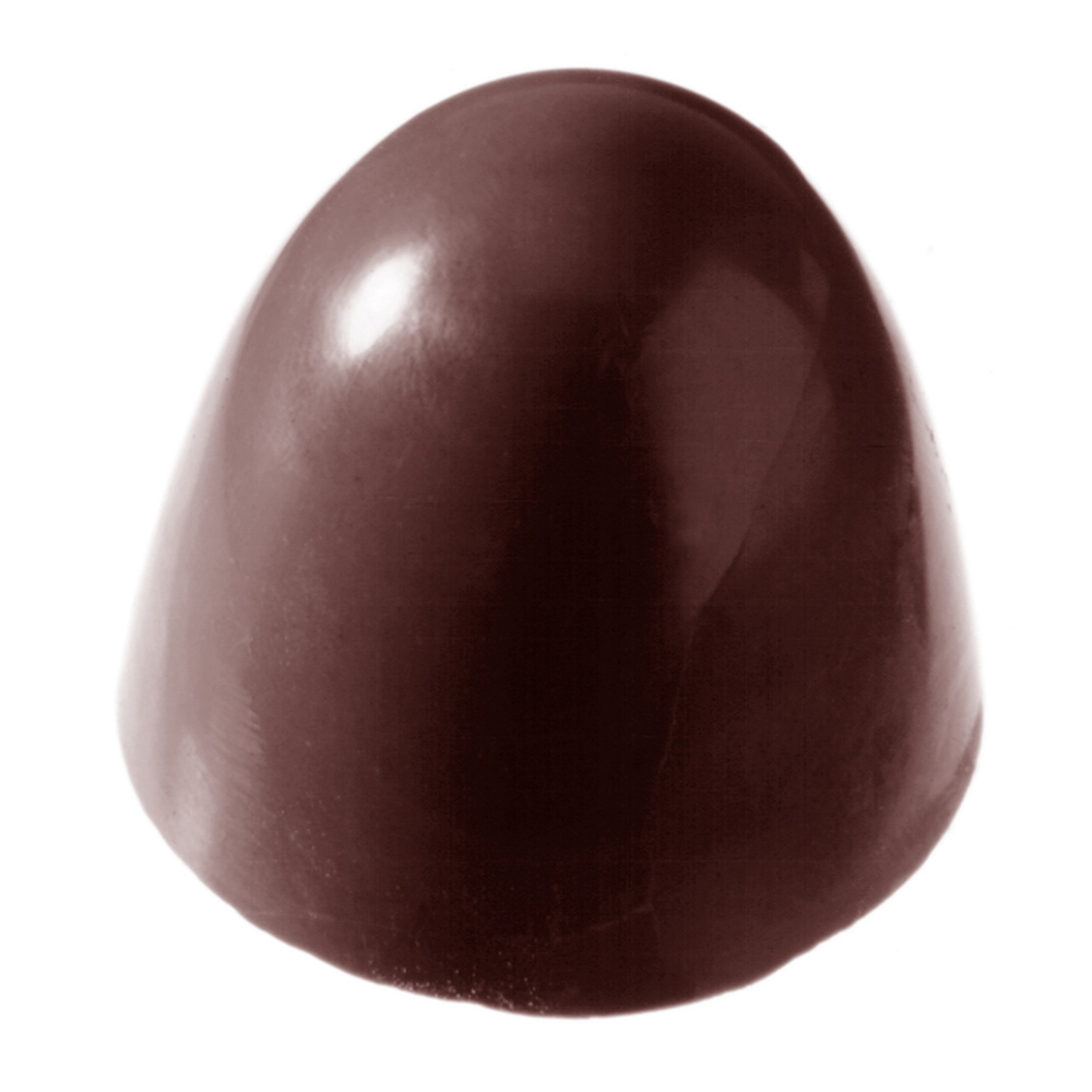Chocolate World Polycarbonate Chocolate Mold, Large American Truffle, 14 Cavities