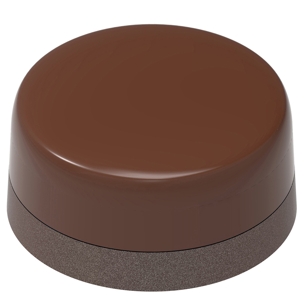 Chocolate World Polycarbonate Chocolate Mold, Round by Joris Vanhee, 21 Cavities