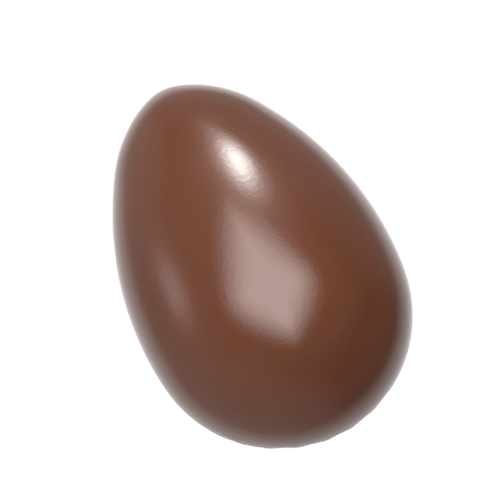 Chocolate World Polycarbonate Chocolate Mold, Smooth Egg, 5 gr., 24 Cavities