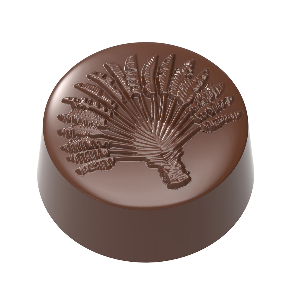 Chocolate World Travellers Tree Praline Polycarbonate Chocolate Mold, 21 Cavities