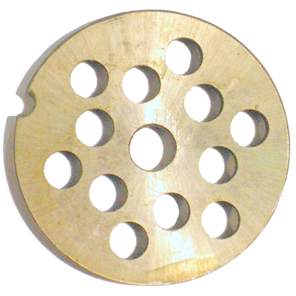 Chopper/Grinder Plate, # 5 Hub, 5/16" Holes