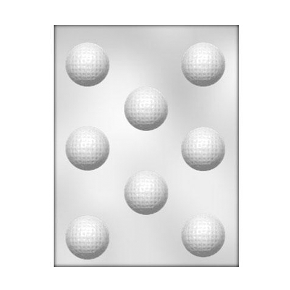 CK Products 906009 Golf Ball Plastic Chocolate Mold, 15/8 Flexible