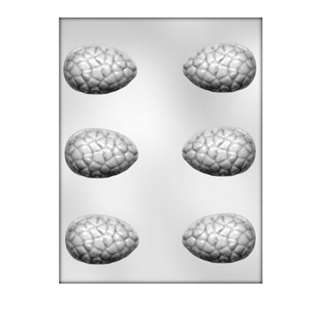 CK Products Cracked Egg 3D Chocolate Mold, 2-1/2