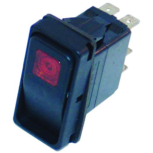 Cleveland OEM # 19994, Momentary On/Off Lighted Rocker Switch