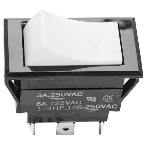 Cleveland OEM # 2090700, Monentary On/Off/Momentary On Rocker Switch - 15A/125V, 10A/250V