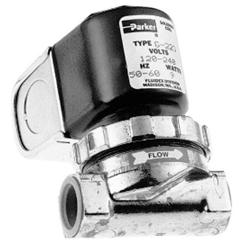 Cleveland OEM # 44095, Water Solenoid Valve; 1/2"; 120/240V