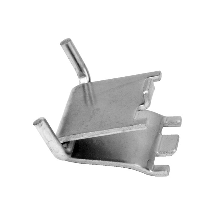 AllPoints 26-6217 Zinc-Plated Pilaster Clip with Wire