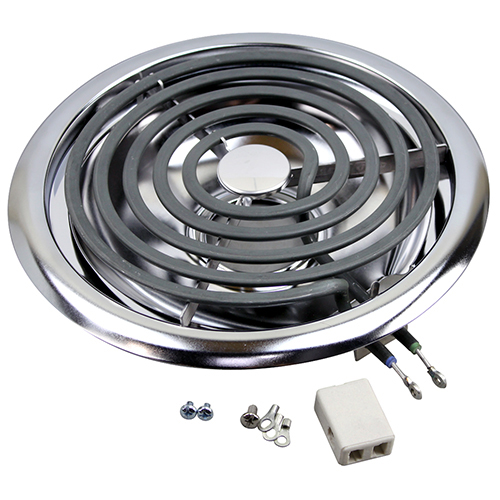 Coil Surface Heater; 240V, 2500W, 10" Diameter