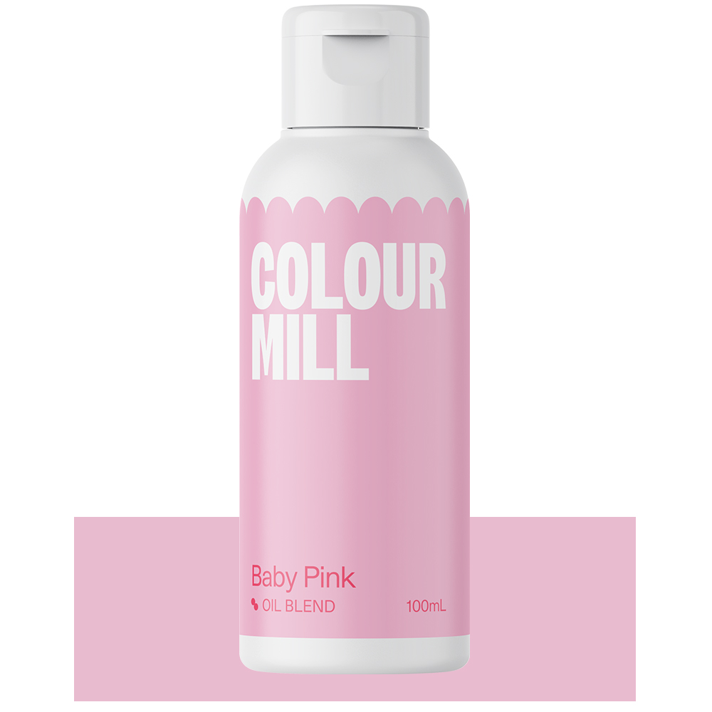 Colour Mill  Oil Based Food Color, Baby Pink, 100ml 