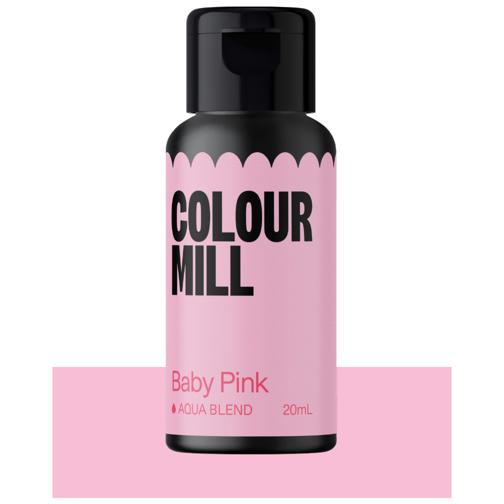 Colour Mill Aqua Blend Baby Pink Food Color, 20ml