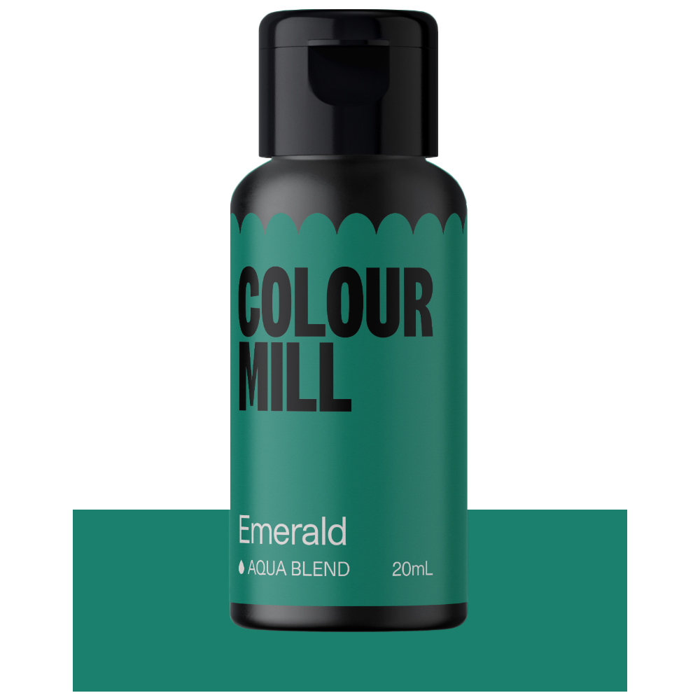 Colour Mill Aqua Blend Emerald Food Color, 20ml