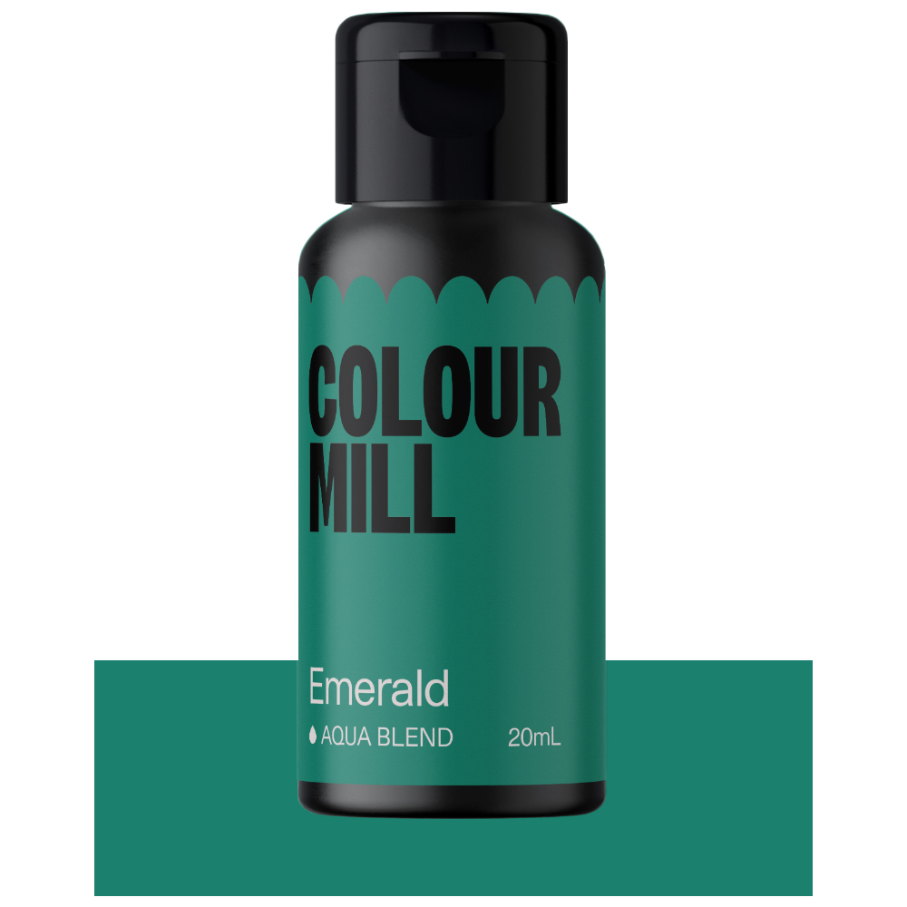 Colour Mill Aqua Blend Emerald Food Color, 20ml