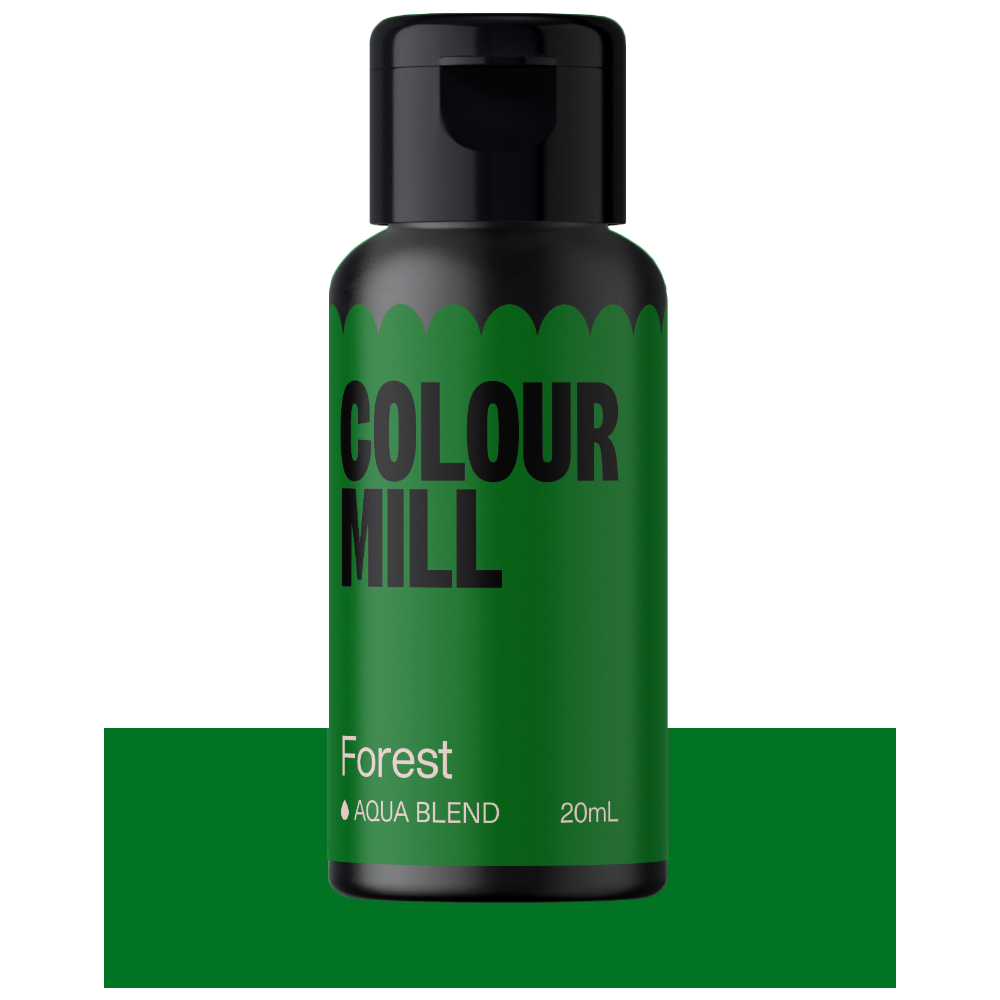 Colour Mill Aqua Blend Forest Green Food Color, 20ml