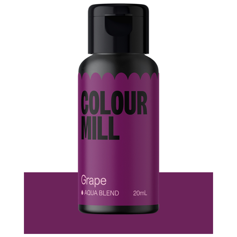 Colour Mill Aqua Blend Grape Food Color, 20ml