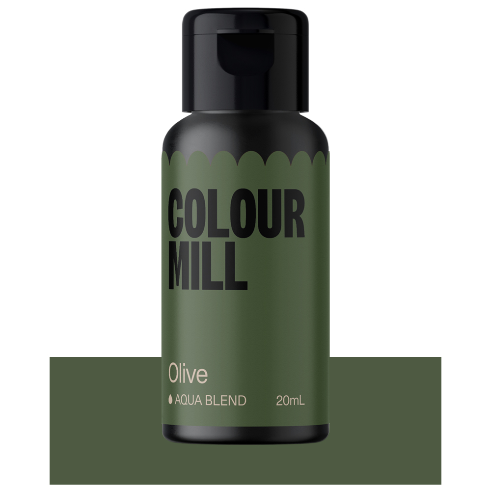 Colour Mill Aqua Blend Olive Food Color, 20ml