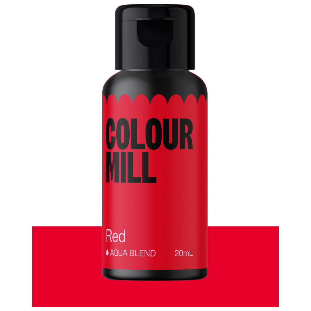 Colour Mill Aqua Blend Red Food Color, 20ml