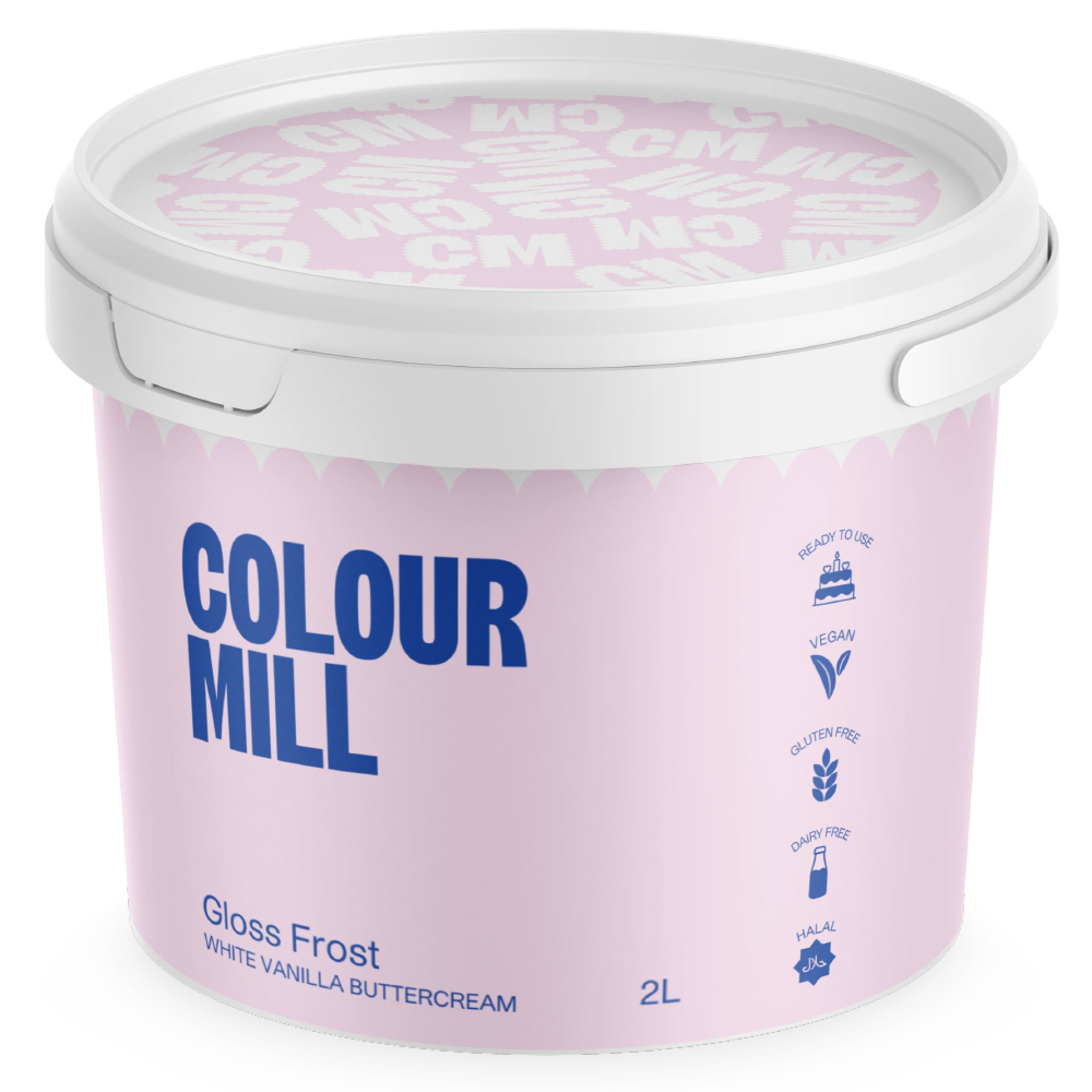 Colour Mill Gloss Frost White Buttercream, 2 Liters