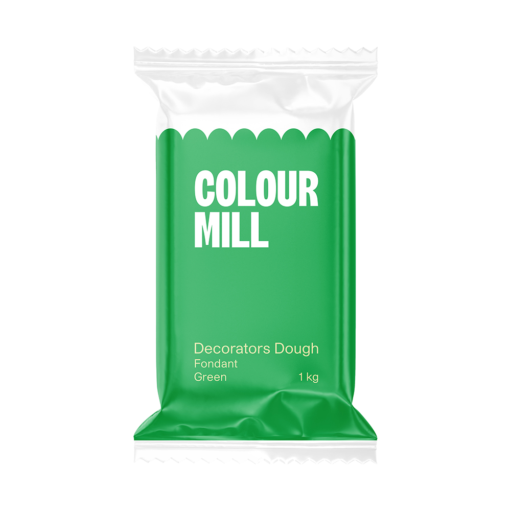 Colour Mill Green Decorators Dough, 2.2 lbs.