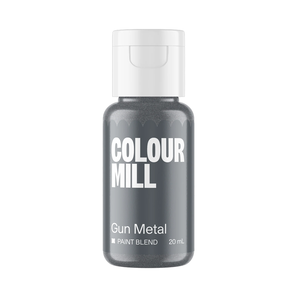 Colour Mill Gun Metal Metallic Paint Blend, 20 ml
