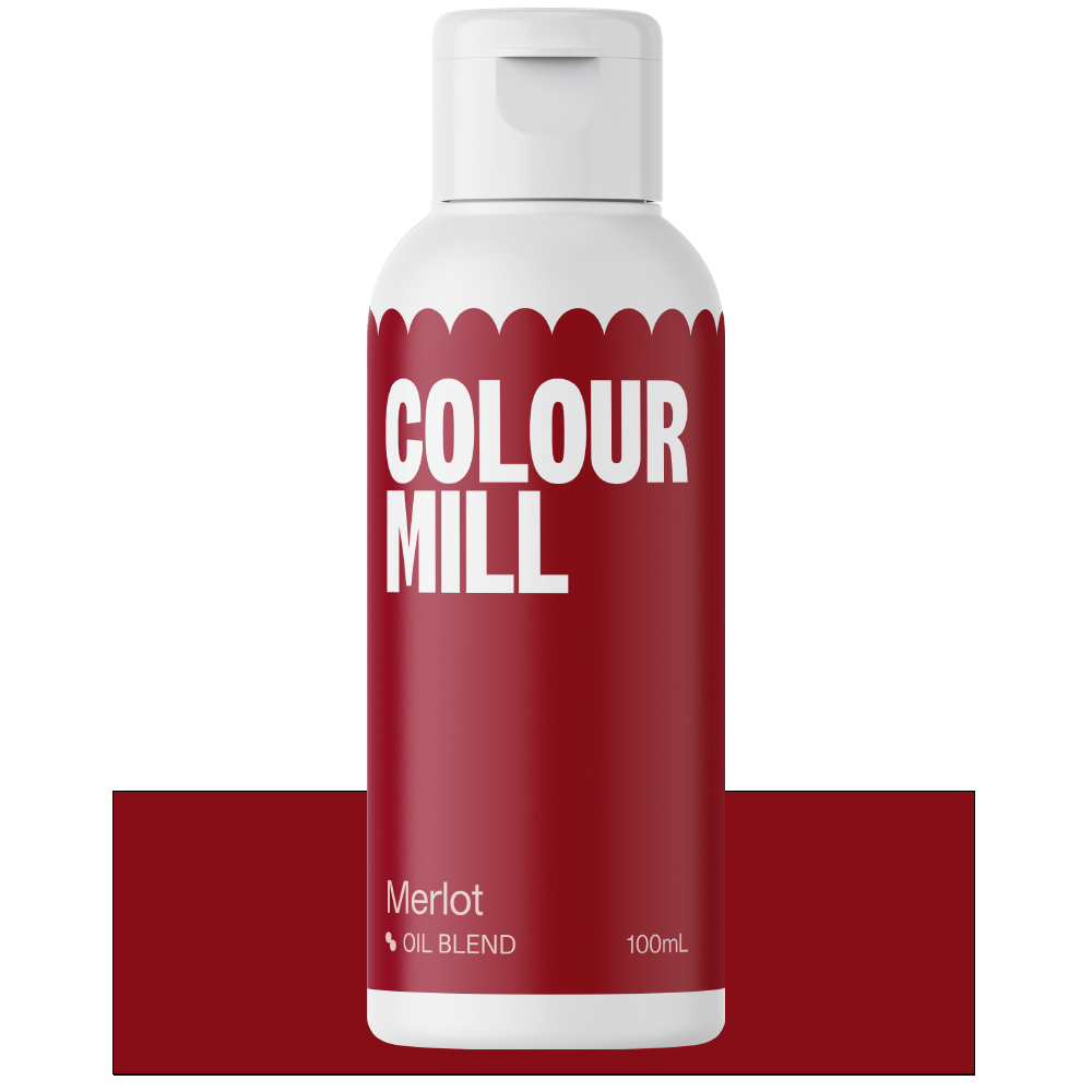 Colour Mill Merlot Oil Based Food Color, 100 ml