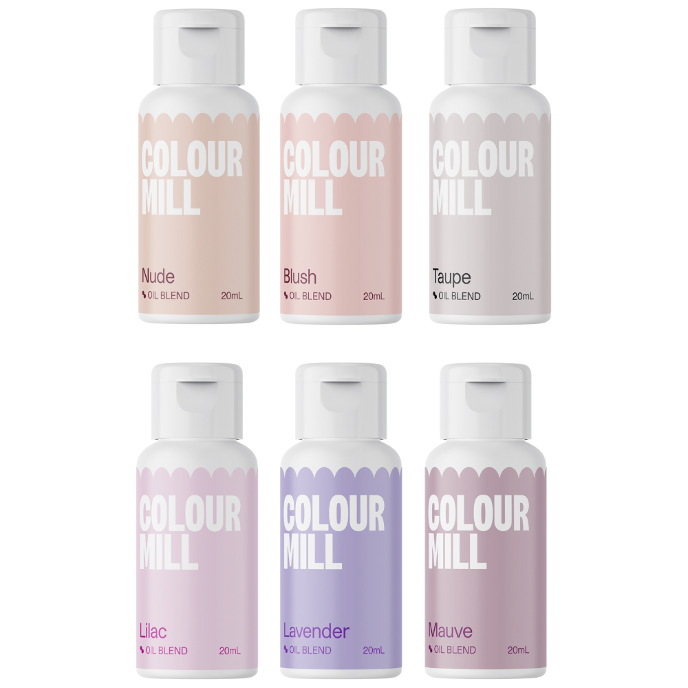 Colour Mill Oil Based Bridal Colors, 20ml - Pack of 6
