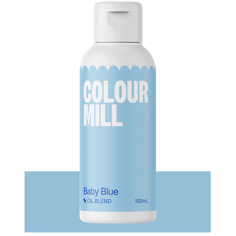 Colour Mill Oil Based Food Color, Baby Blue, 100ml 