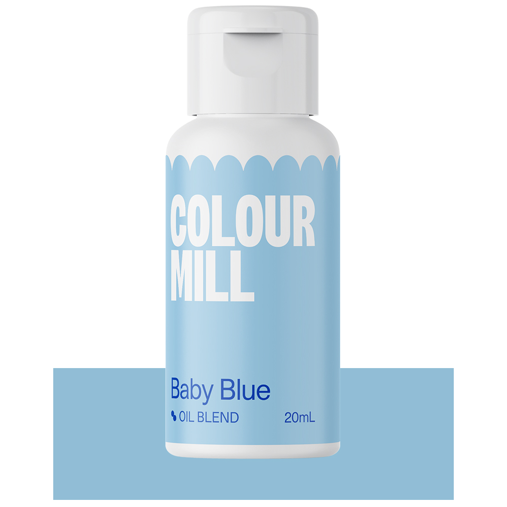 Colour Mill Oil Based Food Color, Baby Blue, 20ml