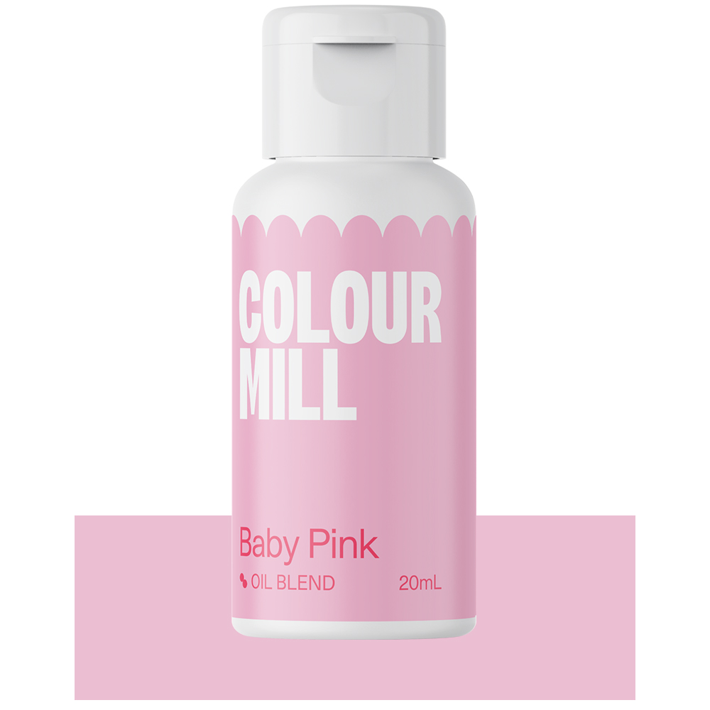 Colour Mill Oil Based Food Color, Baby Pink, 20ml 