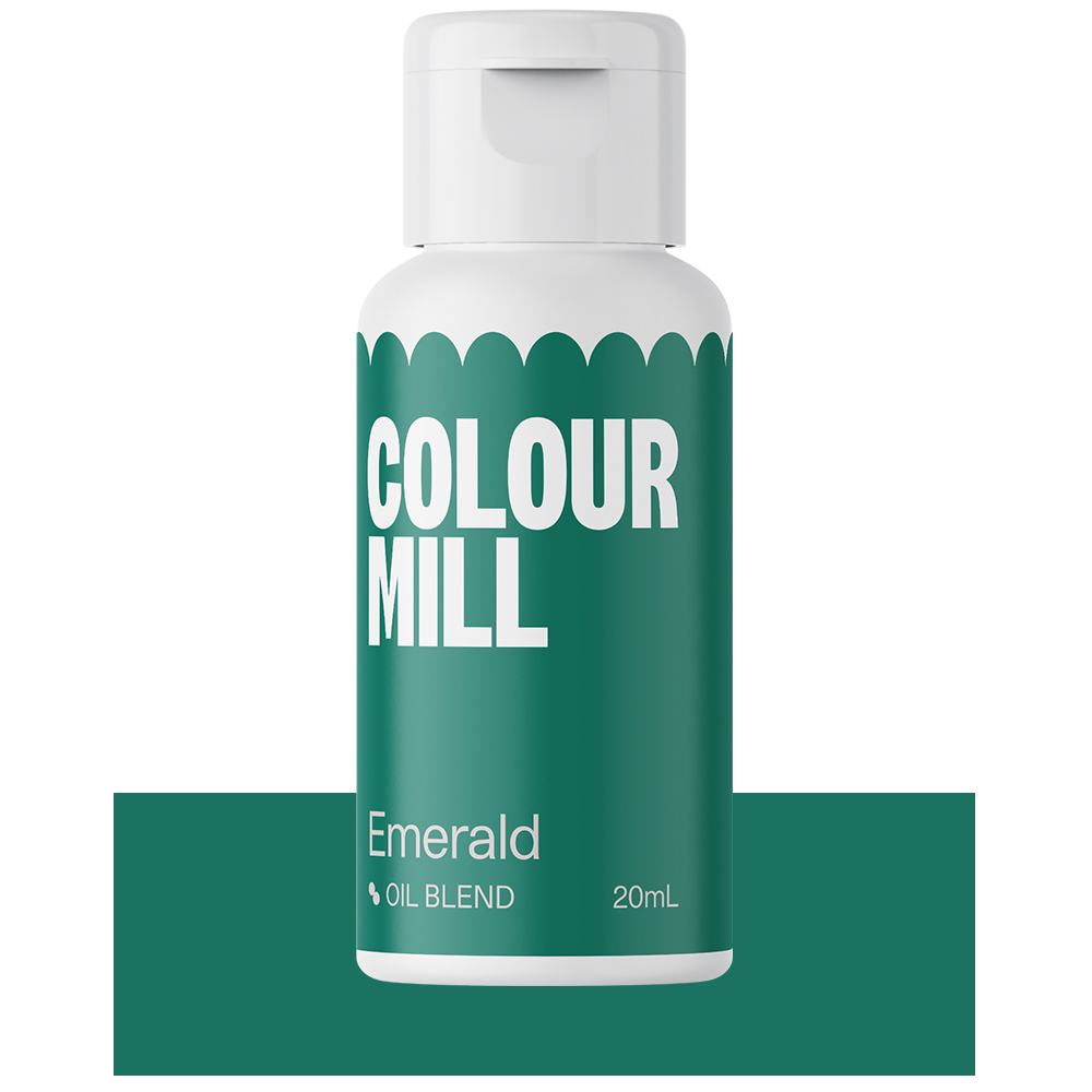 Colour Mill Oil Based Food Color, Emerald, 20ml 
