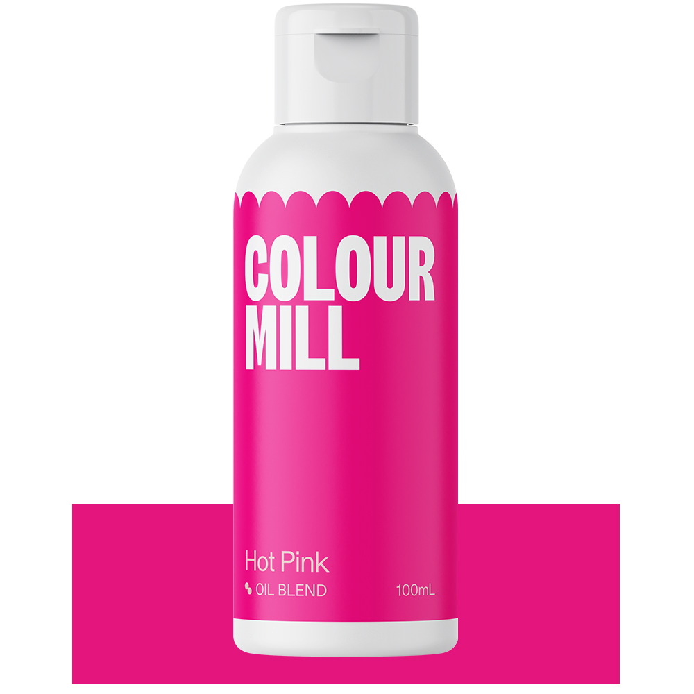 Colour Mill Oil Based Food Color, Hot Pink, 100ml 