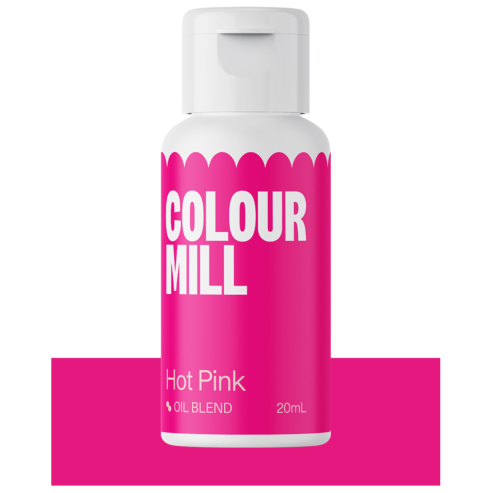 Colour Mill Oil Based Food Color, Hot Pink, 20ml