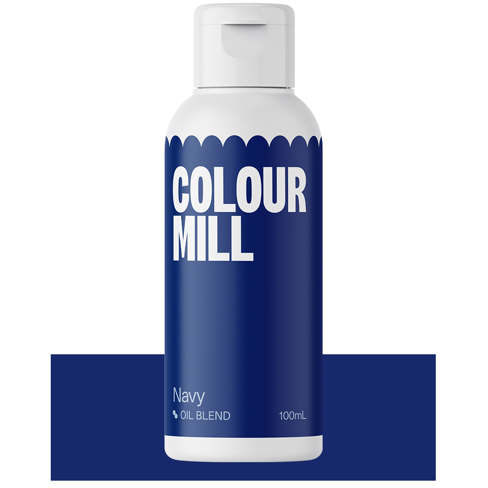 Colour Mill Oil Based Food Color, Navy, 100ml 