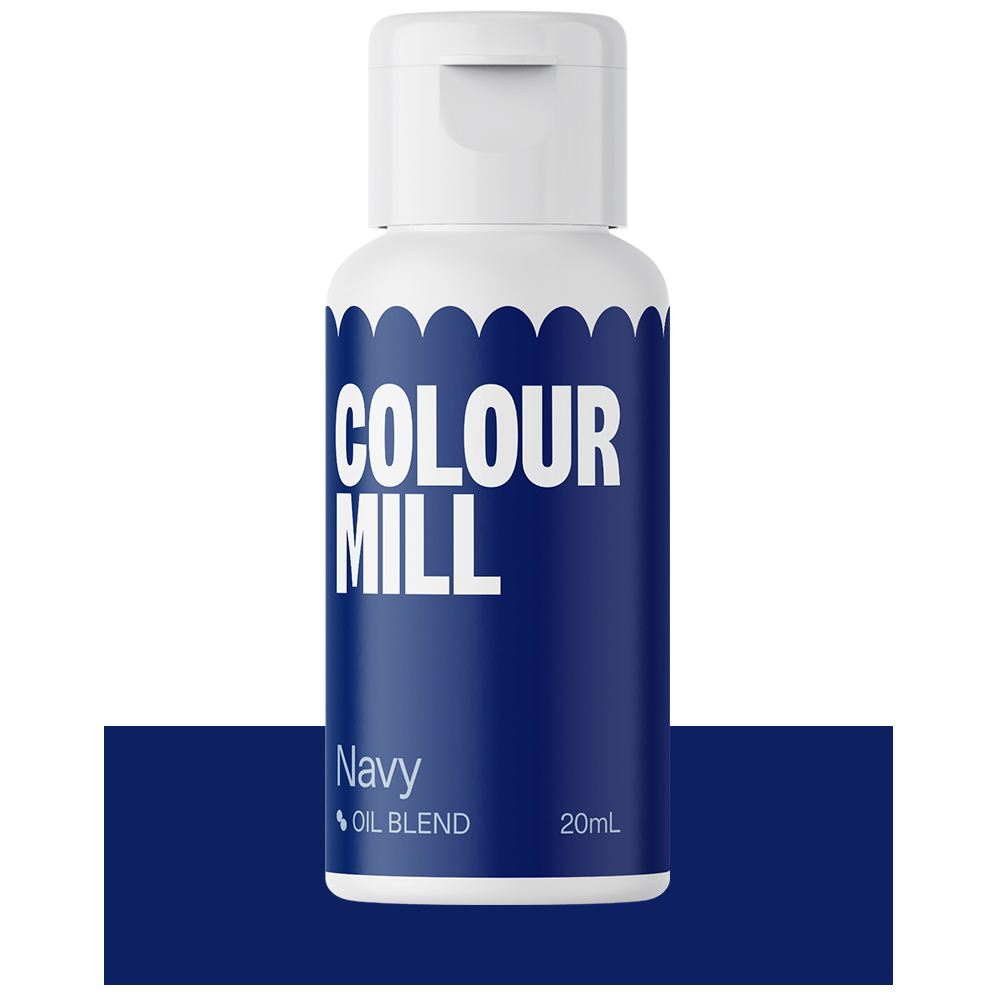 Colour Mill Oil Based Food Color, Navy, 20ml