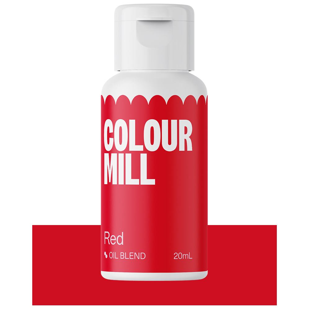 Colour Mill Oil Based Food Color, Red, 20ml