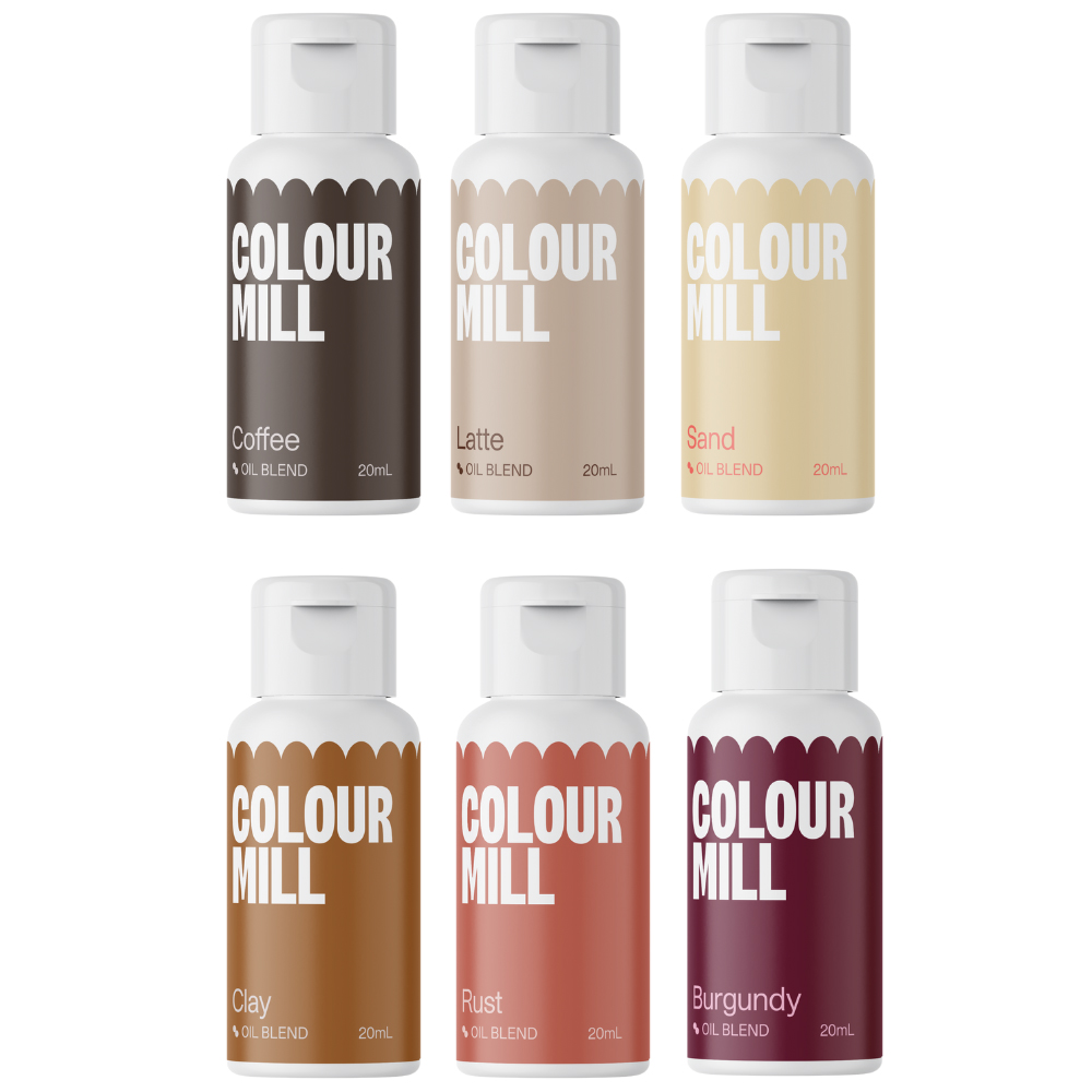 Colour Mill Oil Based Outback Set, 20 ml - Pack of 6