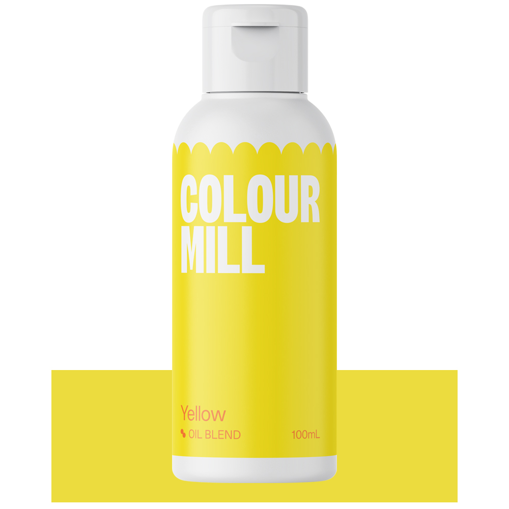 Colour Mill Oil Blend Food Color, Yellow, 100ml