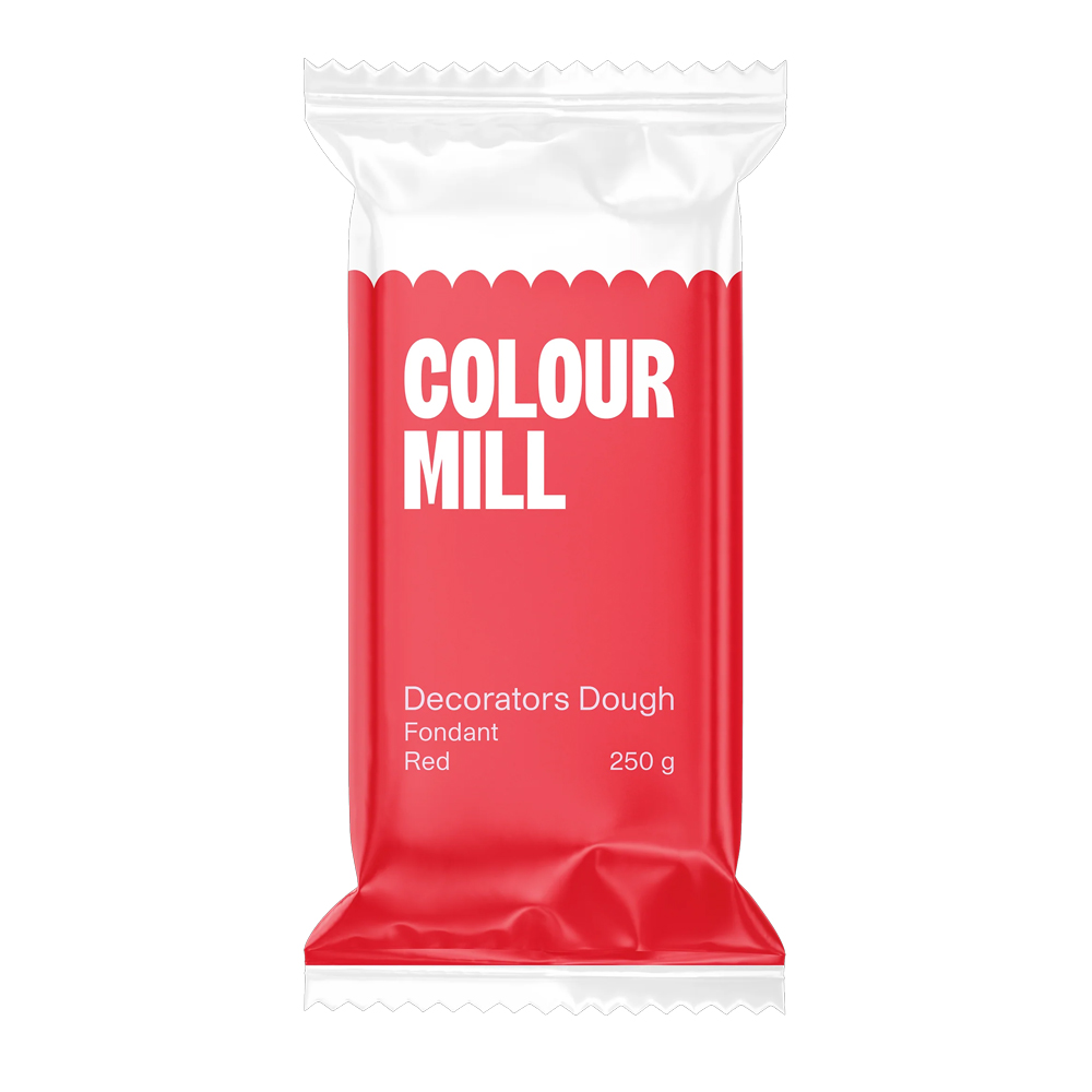 Colour Mill Red Decorators Dough, 8.8 oz.