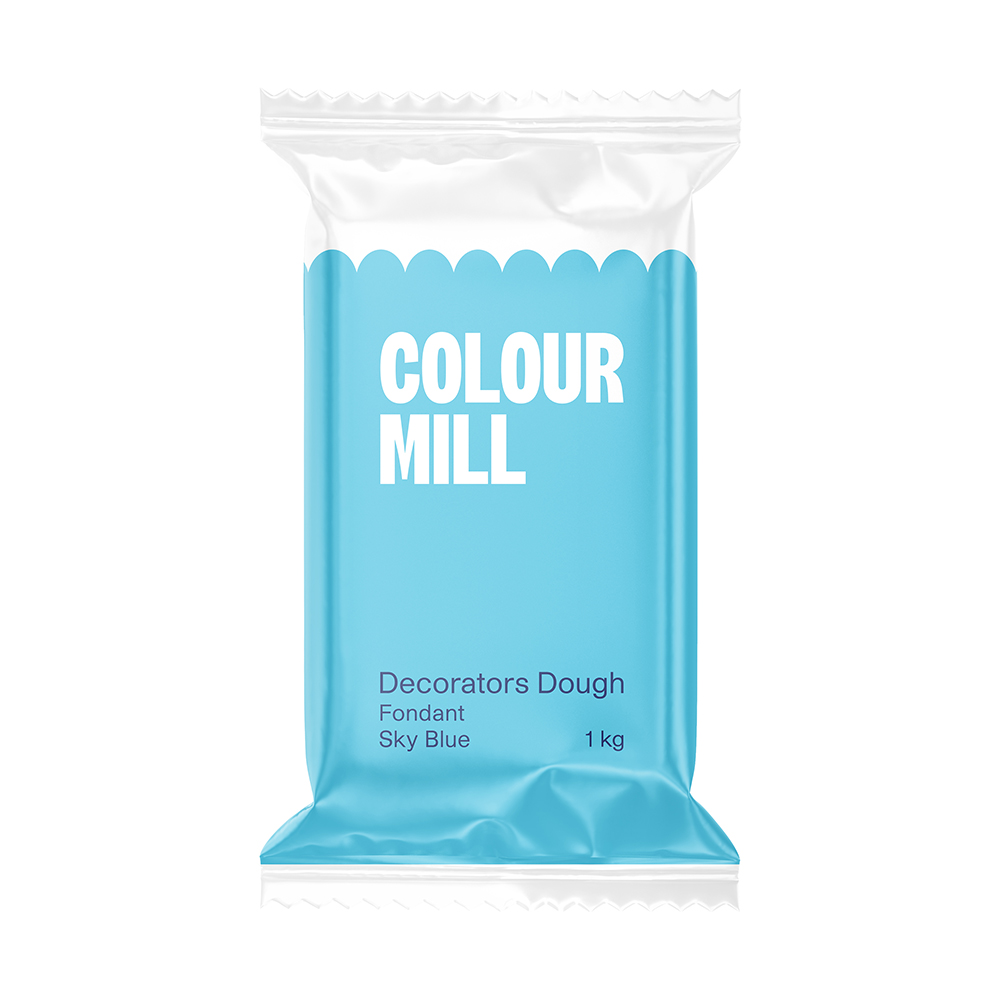 Colour Mill Sky Blue Decorators Dough, 2.2 lbs.