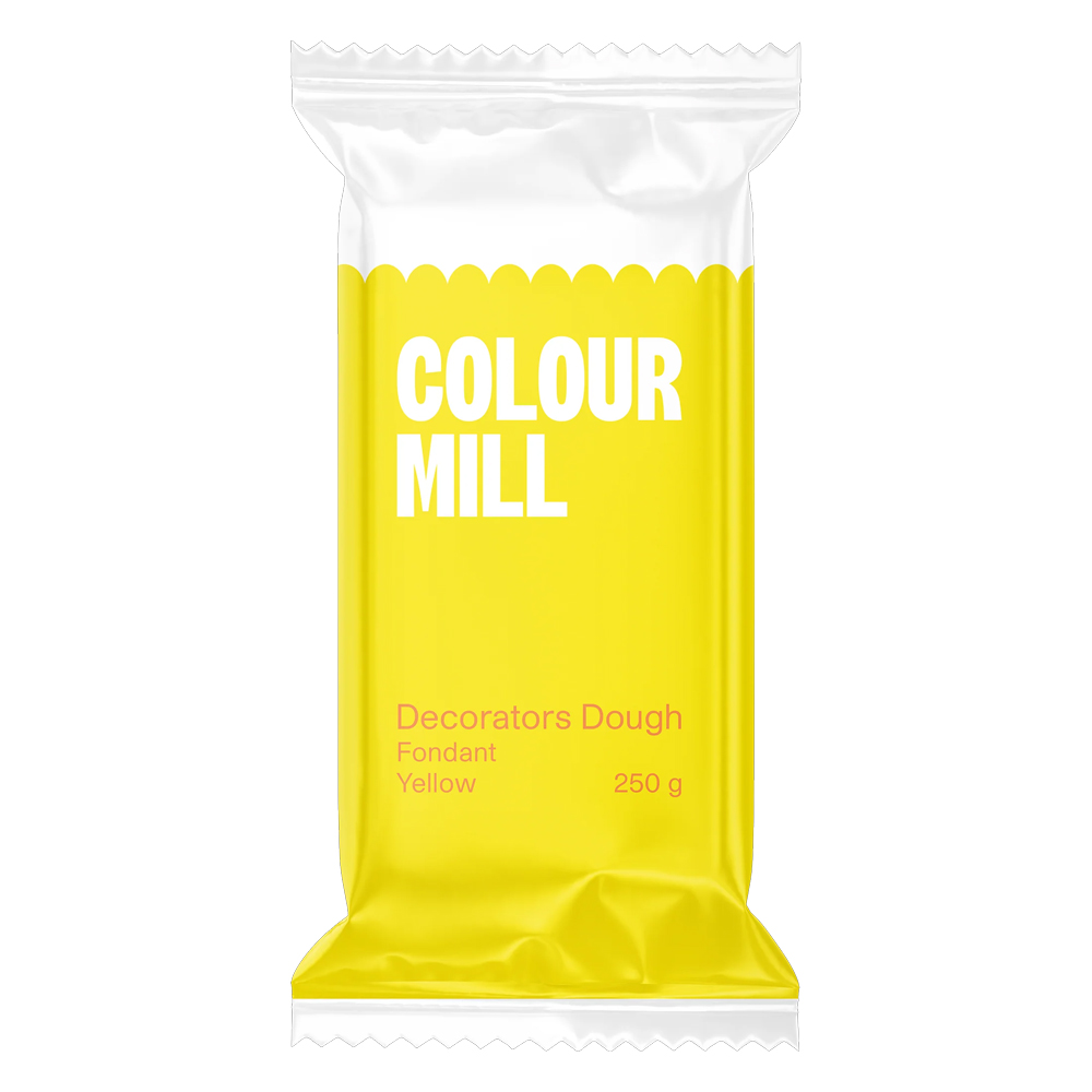 Colour Mill Yellow Decorators Dough, 8.8 oz.