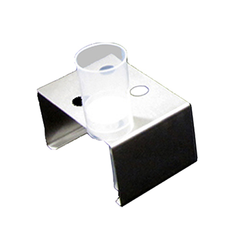 Cone Holder Tray, Stainless Steel, 3" High: 4 Holes