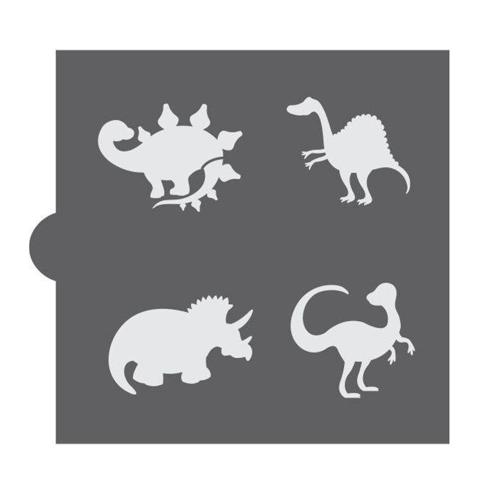Confection Couture Dinosaur Accent Cookie Stencil