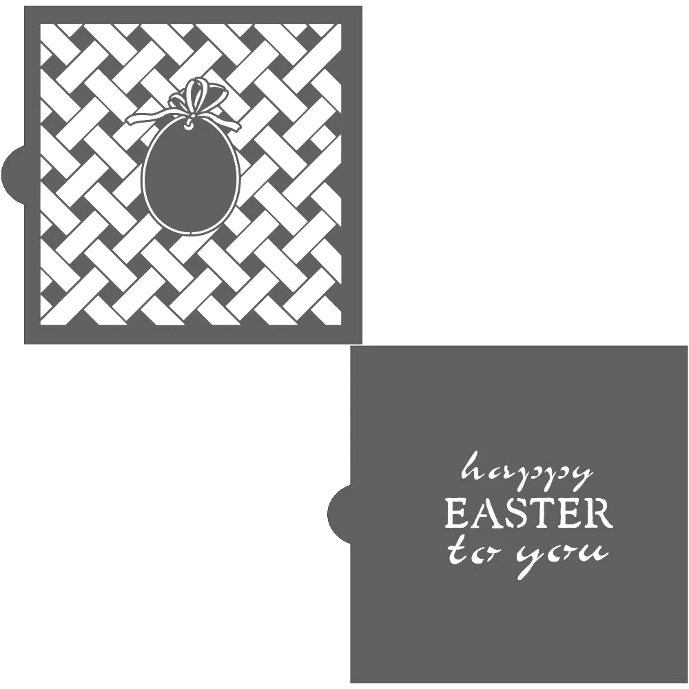 Confection Couture Happy Easter to You Background & Message