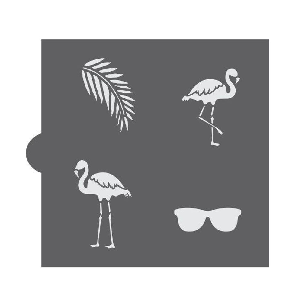 Confection Couture South Beach Accent Cookie Stencil