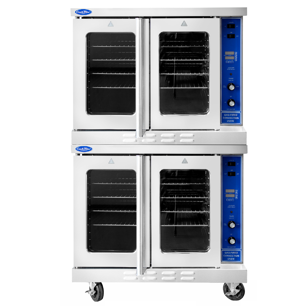 CookRite Double Deck Gas Convection Oven