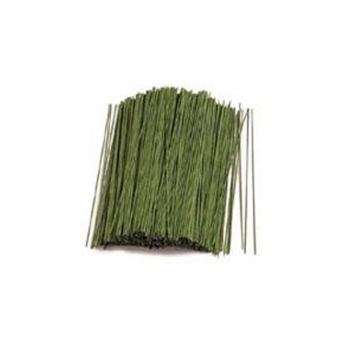 Green Covered Florist Wire, - #30